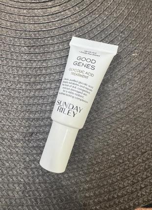 Sunday riley good genes glycolic acid treatment сиворотка для сяяння шкіри, антивікова