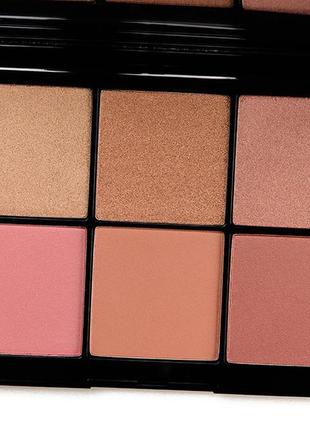 Палетка для моделирования лица nars overlust cheek palette. новая.