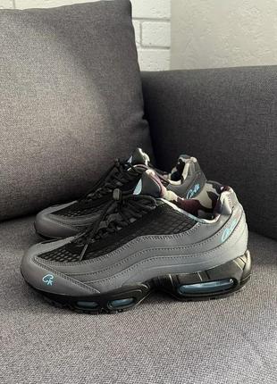 Кроссовки nike air max 95 sp corteiz "aegean storm"