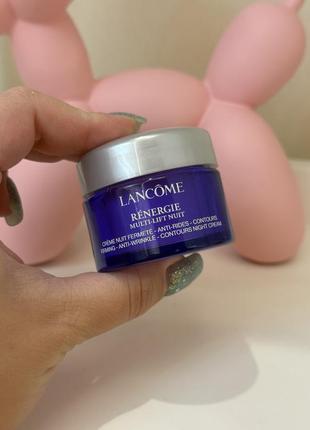 Lancome renergie multi-lift nuit night cream нічний крем для обличчя з ефектом ліфтингу