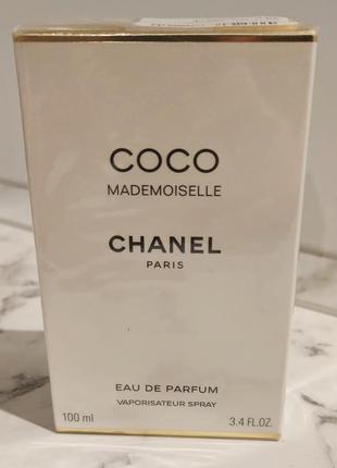 Парфуми chanel coco mademoiselle, оригінал, нові, 100 мл., розпив.