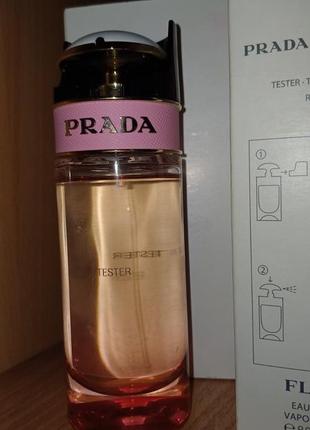 Тестер prada candy florale 80мл