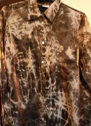 Новая красивая стильная блуза-кардиган=батник размер 48-50-52-54  дания