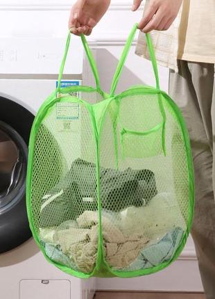 Корзина - сітка для білизни та  для зберігання речей, дитячих іграшок.