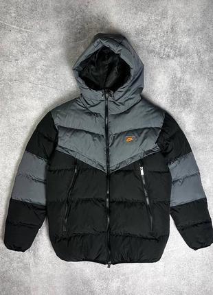 Premium | чоловіча куртка nike gore-tex | зимова куртка найк на гортекс | куртка пуховик nike на gore-tex