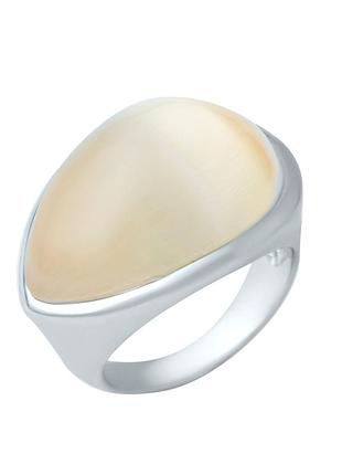 Кольцо серебро с кошачьим глазом 16.65ct (16.5см)