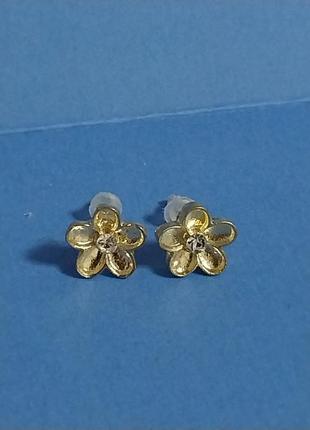 Сережки гвіздочки цвяшки металеві цвяхи золотисті біжутерія біжутерні fashion earrings jewerly кульчики модні на свято фотосесію