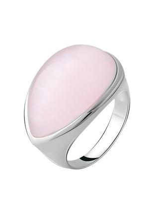 Кольцо серебро с кошачьим глазом 16.65ct (17см)