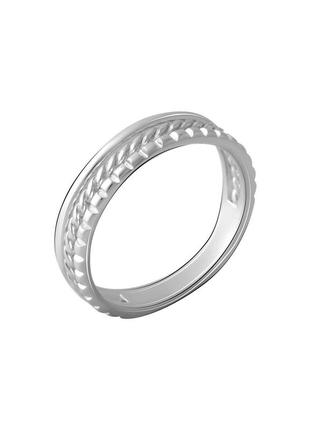 Кільце срібло без каменів (16 см)