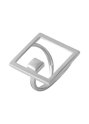 Кольцо серебро без камней (18см)