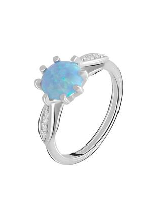 Кольцо серебро с опалом 2.61ct (17.5см)