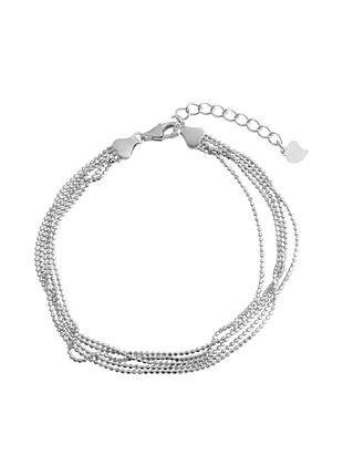 Браслет серебро без камней (17-20см)