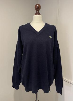 Шерстяной светер бренд lacoste