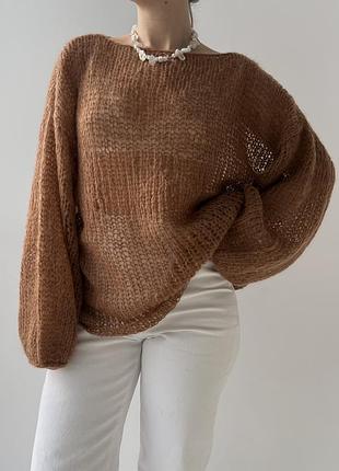 Светр-павутинка оверсайз 6