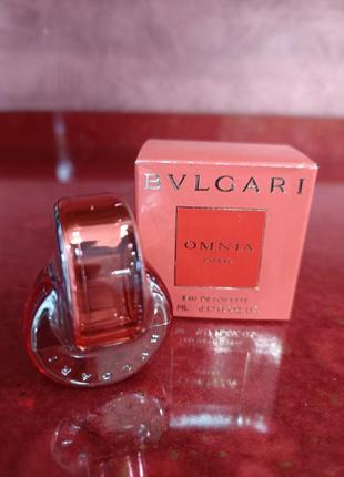 Omnia coral bvlgari, 5мл, первый выпуск,  первая формула производства