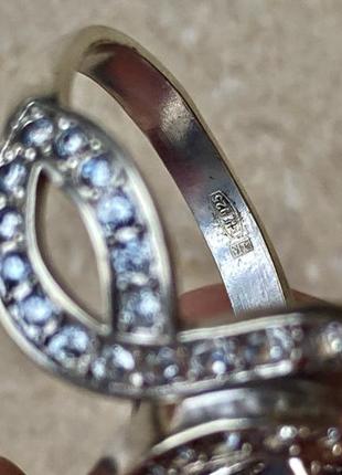 Новый аристократический серебряный набор с сапфирами9 фото