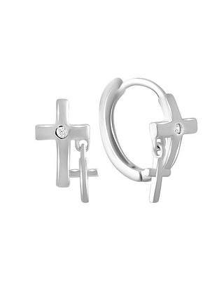 Серьги серебро с фианитами