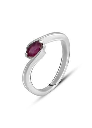 Кольцо серебро с рубином 0.692ct (17см)