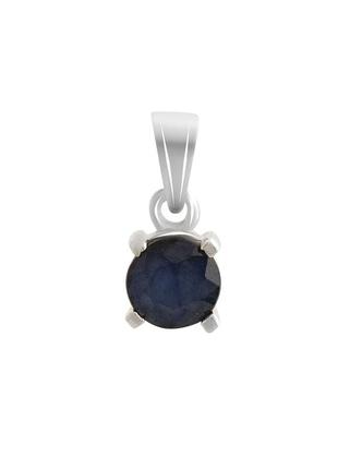 Подвеска серебро с сапфиром 0.697ct