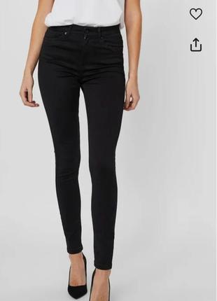 Чорні джинси скіні topshop