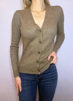 Uniqlo кардиган из шерсти кардиган из альпаки теплый кардиган кофта из шерсти