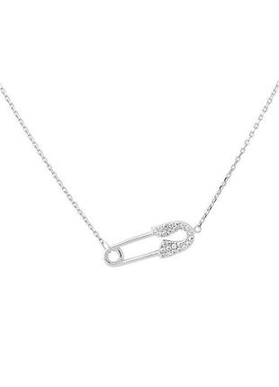 Золотое колье с фианитами 0.24ct (40-45см)