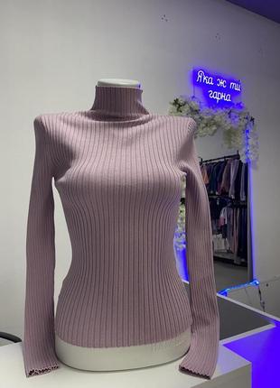 Гольф в рубчик zara