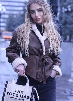 Дубленка 🔥🔥 теплая