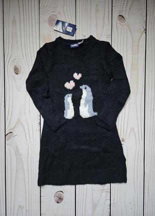 Lupilu тепла сукня для дівчинки платье теплое для девочки