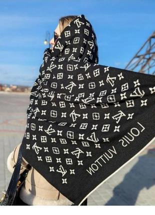 Женский двусторонний шарф louis vuitton