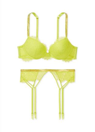 Сексуальный комплект victoria's secret бюст и пояс для чулок