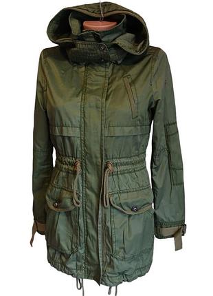 Продам жіночу куртку tom tailor зі знімним капюшоном куртка плащ вітровка