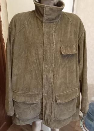 Вельветова куртка батал