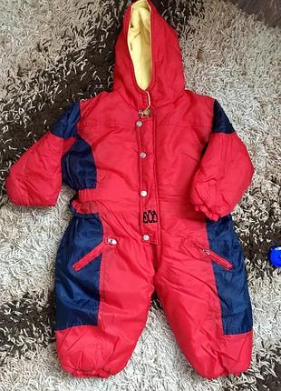 Теплый комбинезон на ребенка 1-2 года