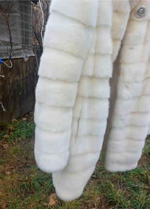 Шикарная очень густая норковая шуба в идеальном состоянии.дешево