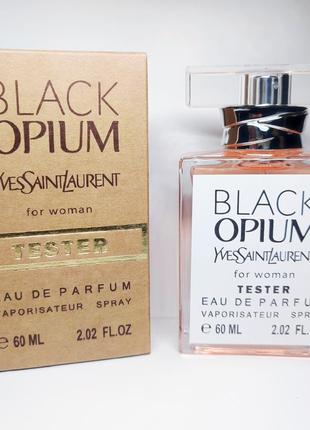 Тестер yves saint laurent black opium(концентрат 60мл.)