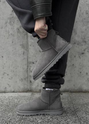 Угги угги угги UGG padded ankle boots Schwarz