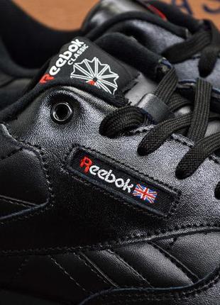 Кроссовки reebok classic leather4 фото