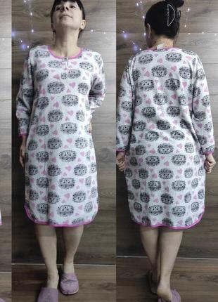 Жіноча тепла туніка для дома начос великого розміру