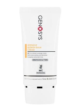 🤍genosys солнцезащитный матирующий интенсивный bb крем для лица ❕spf30 ❕intensive blemish balm cream ❕разлив❕
