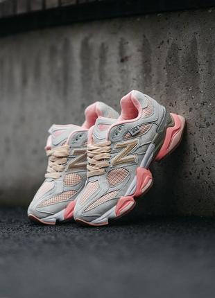 Женские кроссовки new balance 9060 blue pink 36-37-38-39-40-41