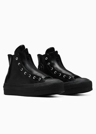 Шкіряні кеди converse