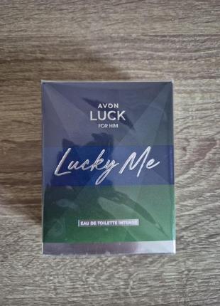 Туалетная вода lucky me intense для него, 75 мл