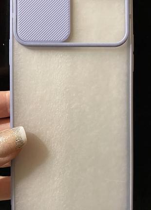 Iphone 11 pro max новый чехол со шторкой защита камеры