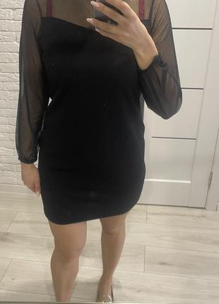 Сукня жіноча з сіткою