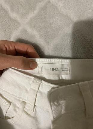 Белые джинсы mango xxs