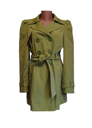 Женский плащ-тренч george, цвет лайм куртка пальто ветровка