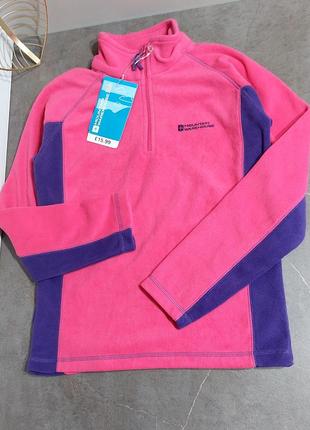 Флисовая теплая кофта для девочки