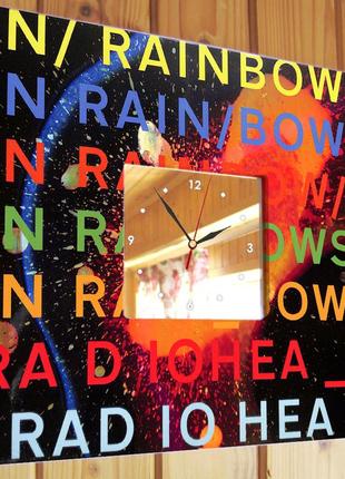 Годинник «гурт radiohead» подарунок для фанатів, музикантів і любителів поп і рок музики, прикраса в2 фото