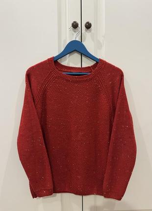 Свитер красный джемпер lc waikiki
